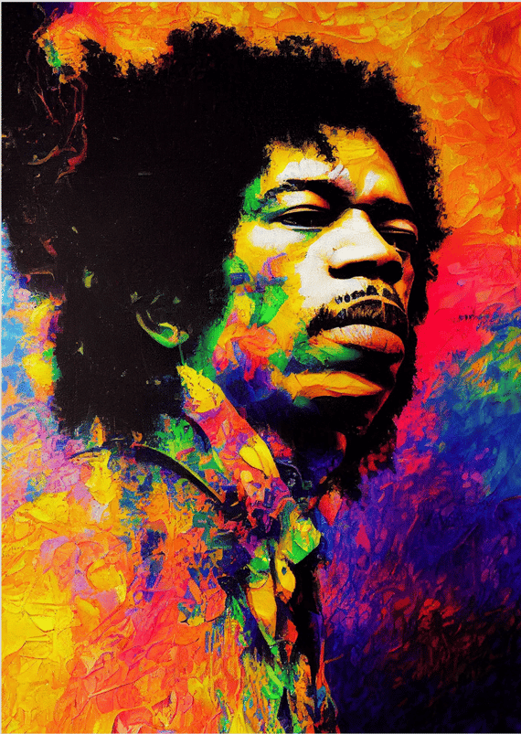 Poster Rock Jimi Hendrix