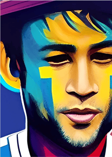 Nome do produto Poster Menino Neymar
