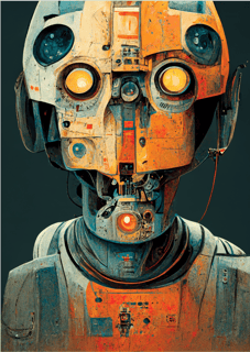 Nome do produto Poster Robô