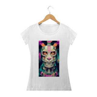 Nome do produto Camiseta Baby Long Tigre Totem