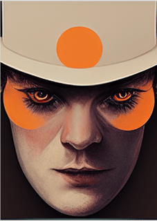 Nome do produto Poster Laranja Mecânica 