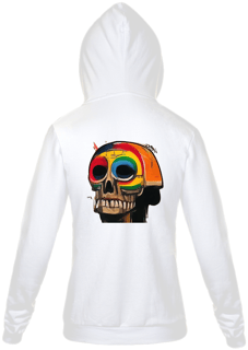 Nome do produto Moletom Caveira Colorida