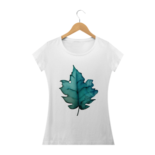 Nome do produto Camiseta Baby Long Folha