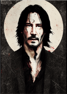 Nome do produto Poster Wick