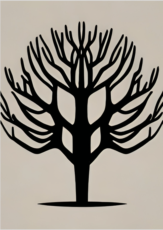 Poster Arvore Tribal 6