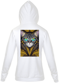 Nome do produto Moleton com Ziper Unissex Cat Collection03 