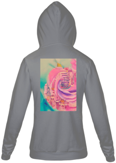 Nome do produto Moletom Rosa Futurista