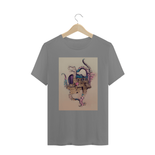 Nome do produto Camiseta Plus Polvo Fantasia