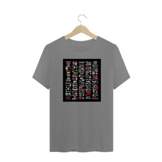 Nome do produto Camiseta Plus Rock Banda