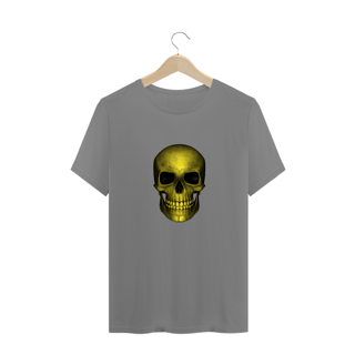Nome do produto Camiseta Plus Caveira Amarela