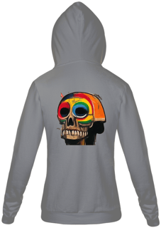 Nome do produto Moletom Caveira Colorida