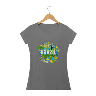 Nome do produto Camiseta Baby Long Brasil 8