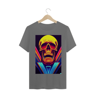 Nome do produto Camiseta Masculina Caveira Rock Vintage