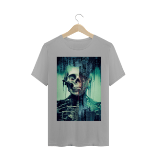 Nome do produto Camiseta Masculina Caveira Tech