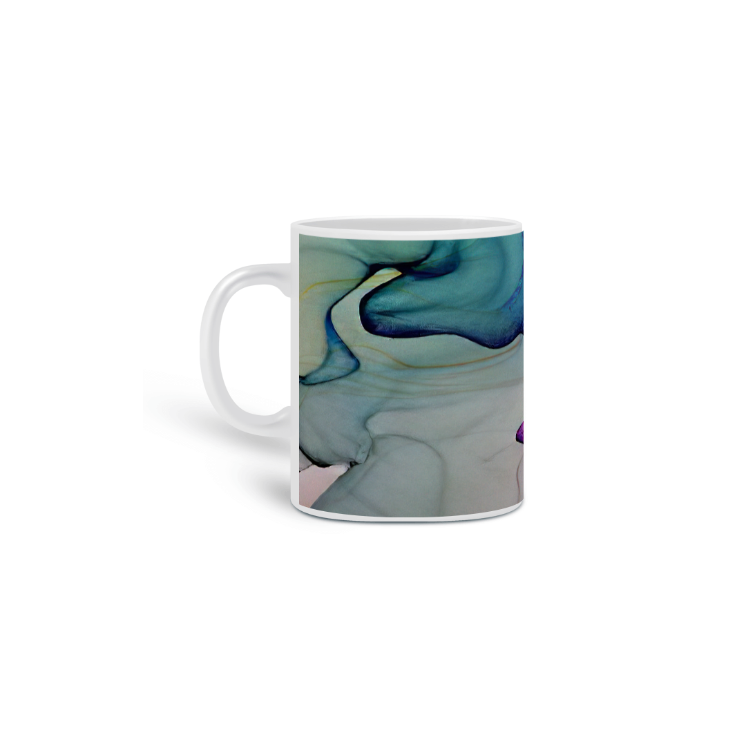 Nome do produto: Caneca Estrela Aquarela