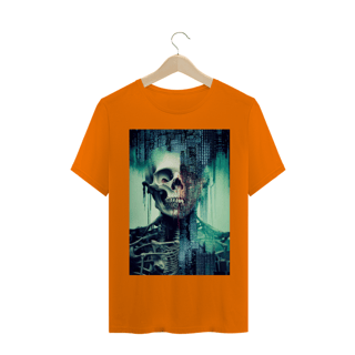 Nome do produto Camiseta Masculina Caveira Tech