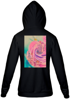 Nome do produto Moletom Rosa Futurista