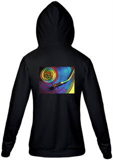 Nome do produto Moletom Vinil Azul