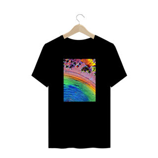 Nome do produto Camiseta Praia Arco Iris