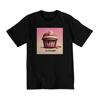 Nome do produto Camiseta Infantil Cupcake 1