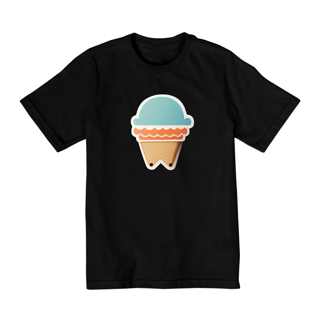 Nome do produto Camiseta Infantil Sorvete 3