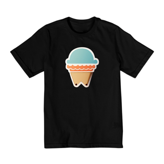 Nome do produto Camiseta Infantil Sorvete 3