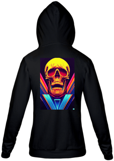 Nome do produto Moletom Caveira Rock Vintage