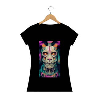 Nome do produto Camiseta Baby Long Tigre Totem
