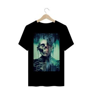 Nome do produto Camiseta Masculina Caveira Tech