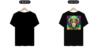 Nome do produto Camiseta Masculina Macaco Místico 1