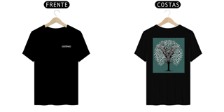Nome do produto Camiseta Masculina Arvore Tribal 4