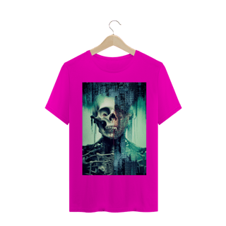 Nome do produto Camiseta Masculina Caveira Tech