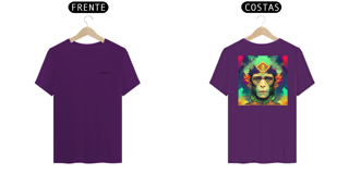 Nome do produto Camiseta Masculina Macaco Místico 1
