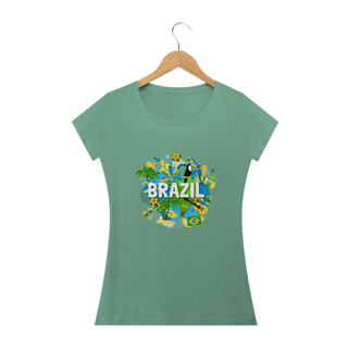 Nome do produto Camiseta Baby Long Brasil 8