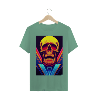 Nome do produto Camiseta Masculina Caveira Rock Vintage