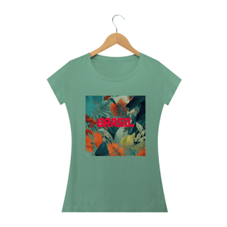 Nome do produto Camiseta Baby Long do Brasil Tropical 1
