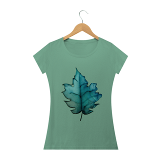 Nome do produto Camiseta Baby Long Folha