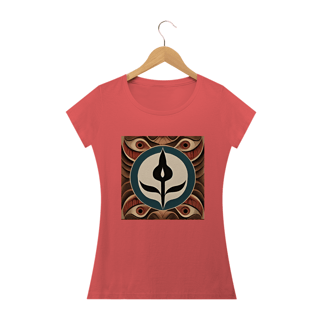 Nome do produto Camiseta Baby Long Tribal madeira