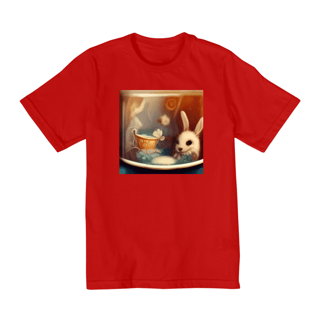 Nome do produto Camiseta Infantil Coelhinho Chá 2