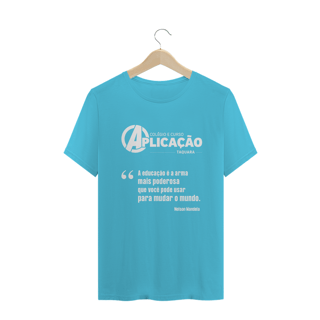 Nome do produto Camisa Masculina Ensino Médio #Mandela