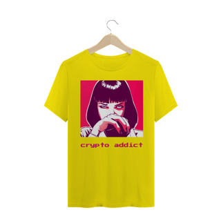 Nome do produto Camiseta Crypto Addict CRY001-CQ