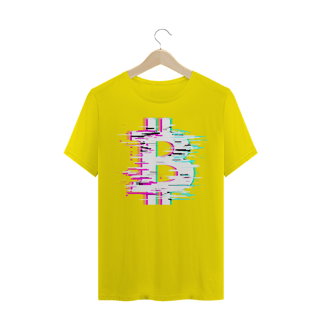 Nome do produto Camiseta Bitcoin Glitch (W) BTC015-CQ