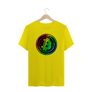 Nome do produto Camiseta Bitcoin Rainbow BTC043-CQ