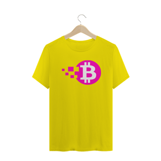 Nome do produto Camiseta Bitcoin Pink Blocks BTC046-CQ
