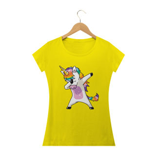 Nome do produto Baby Look Unicorn Meme HUM011-BQ
