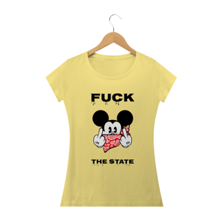 Nome do produto Baby Look Estonada Fuck The State (B) ANC012-BE 