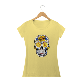 Nome do produto Baby Look Estonada Bitcoin Skull BTC029-BE