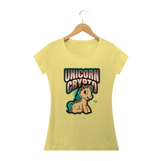 Nome do produto Baby Look Estonada Unicorn Crypto CRY007-BE