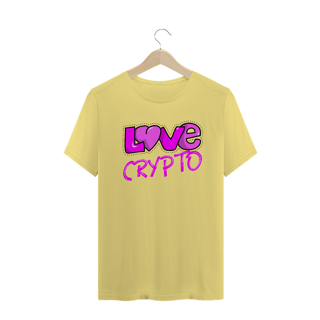 Nome do produto Camiseta Estonada Love Crypto CRY011-CE