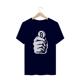 Nome do produto Camiseta Bitcoin Hand BTC004-CQ